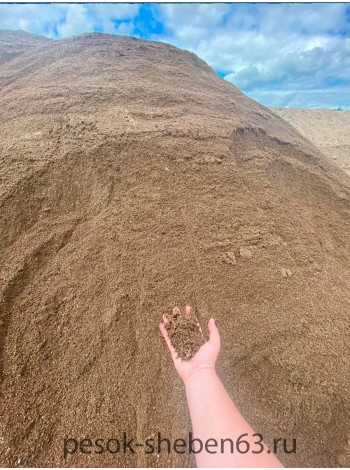 Песок крупнозернистый